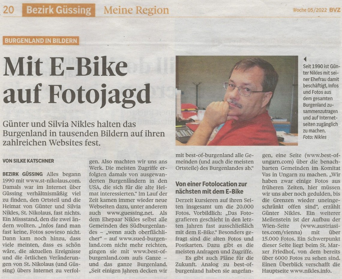 Fotojagd mit dem E-Bike